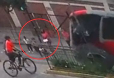 Bus Colina-Santiago atropelló a menor