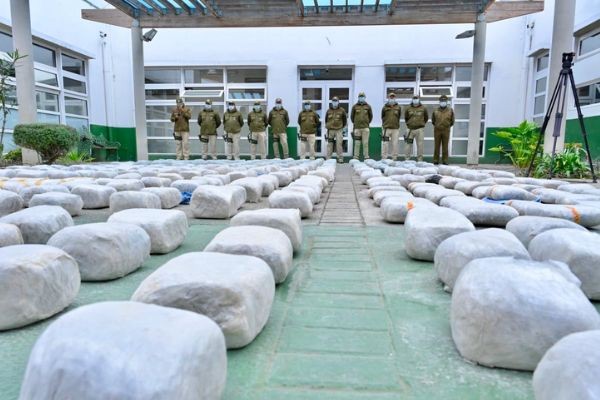 decomiso de droga en Chile