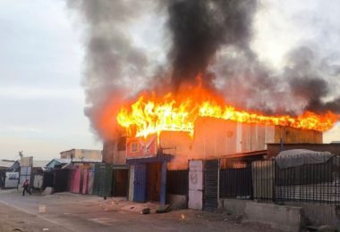 incendio campamento