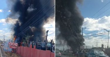 incendio de gran magnitud