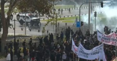 nueva marcha de estudiantes
