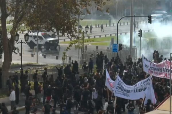 nueva marcha de estudiantes