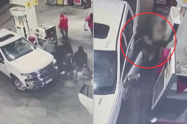 Mujer frustró robo tras rociar con bencina