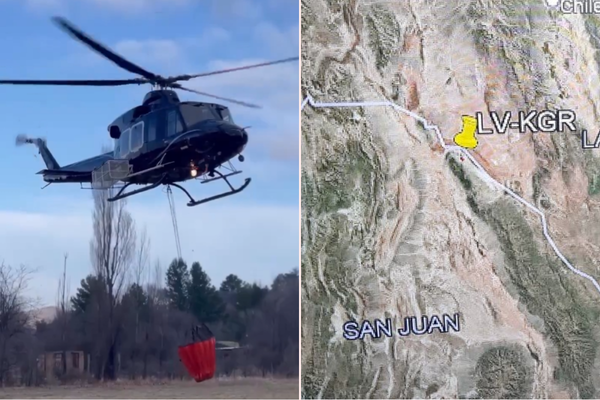 helicóptero San Juan