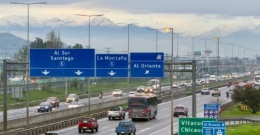 tránsito en Colina