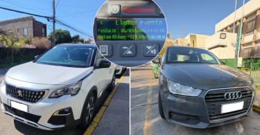 Conductores detenidos Costanera Norte