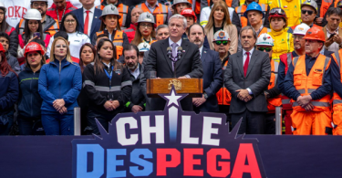 Chile despega con más pega