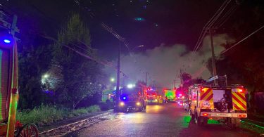 Incendio en Valle Grande