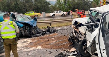 Circulaba contra el tránsito